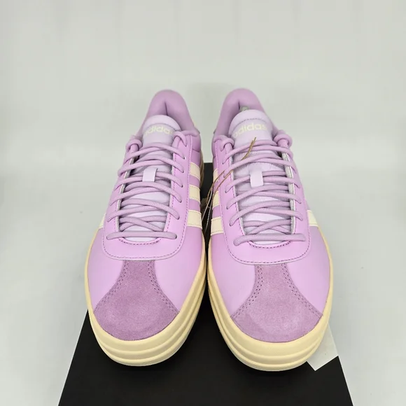 adidas VL Court Bold JI1791 Bliss Lilac Ice Lavender Women's Shoes Size 10 New - Picture 2 of 8